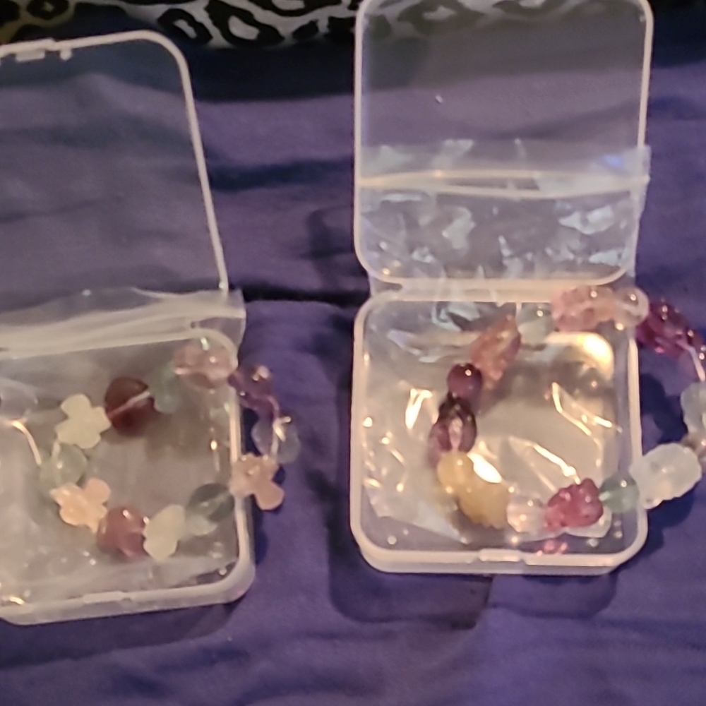 Flluorite Gemstone Bracelets